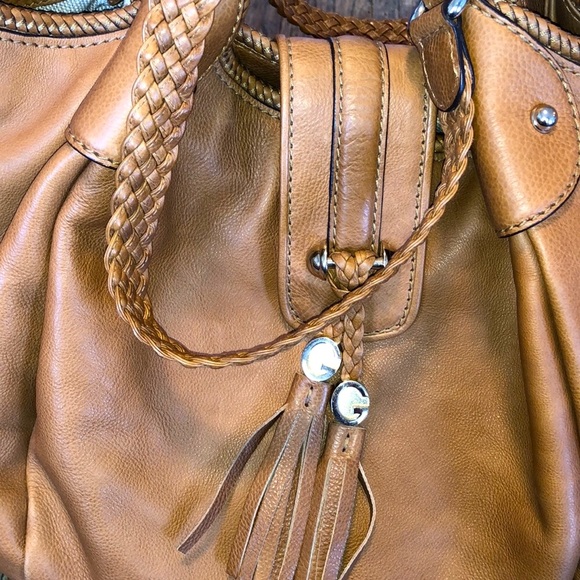 Gucci Tan Leather Marrakech Large Hobo Bag - Picture 2 of 9